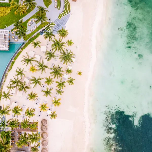 Mapa del Resort Garza Blanca Cancún