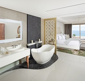 Las suites de Garza Blanca Los Cabos son un refugio perfecto frente al mar. Descubre la perfección en cada detalle a través de nuestra galería de fotos.