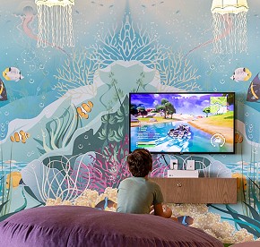 Garza Blanca es uno de los mejores resorts familiares todo incluido en Cancún. Este fabuloso club para niños es un lugar en el que podrán jugar, aprender y divertirse. La mejor parte es que el acceso a este no tiene costo para niños de 4 a 12 años.