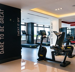 El gimnasio de Garza Blanca Cancún, es el lugar perfecto para mantenerte en forma mientras disfrutas de tu estancia en el paraíso ¡Conócelo!
